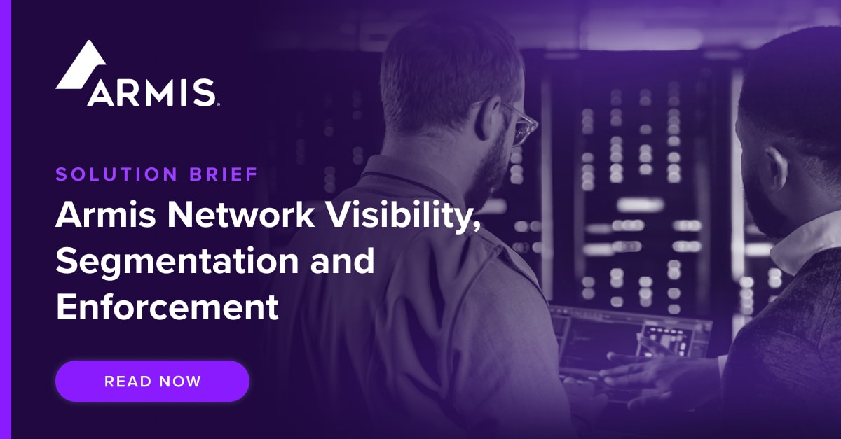 Armis Network Visibility Segmentation And Enforcement Armis