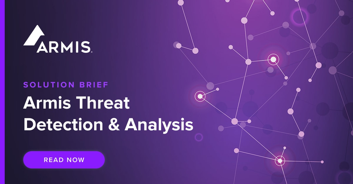 Armis Threat Detection and Analysis Armis