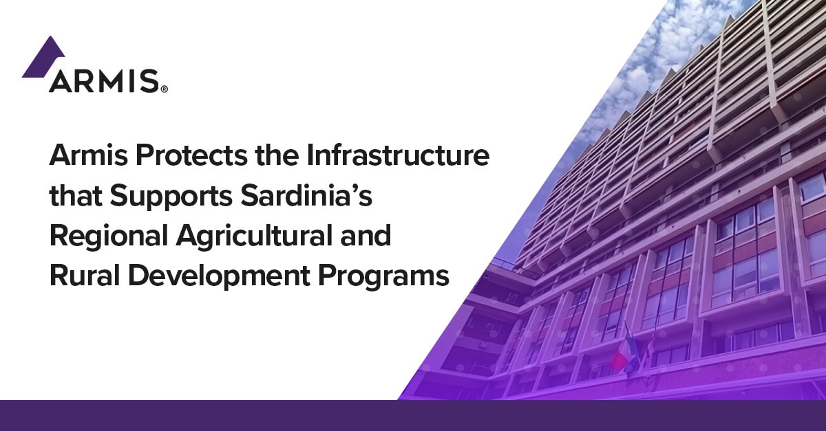Armis Protects the Infrastructure that Supports Sardinia’s Regional ...